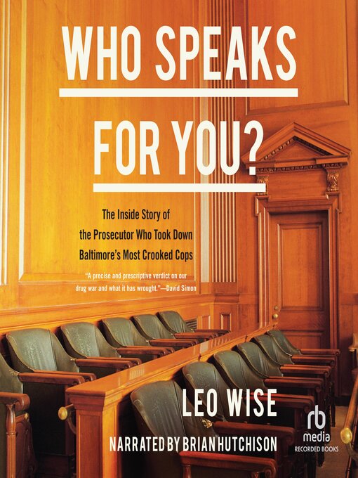 Cover image for Who Speaks for You?